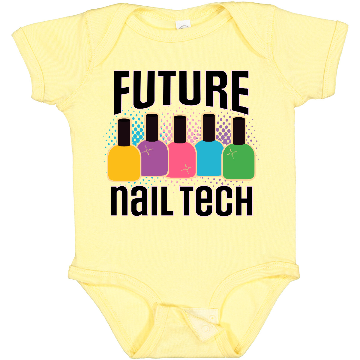 Inktastic Future Nail Tech Baby Bodysuit Artist Spa Nails