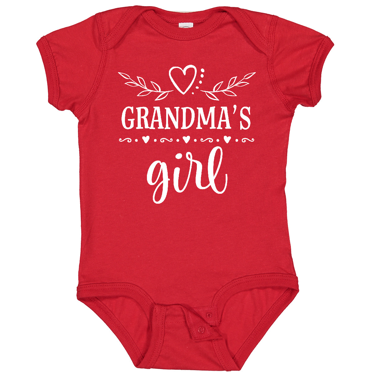 Inktastic Grandma Girl For Granddaughter Baby Bodysuit Grandbaby Drawing Childs - Picture 11 of 11