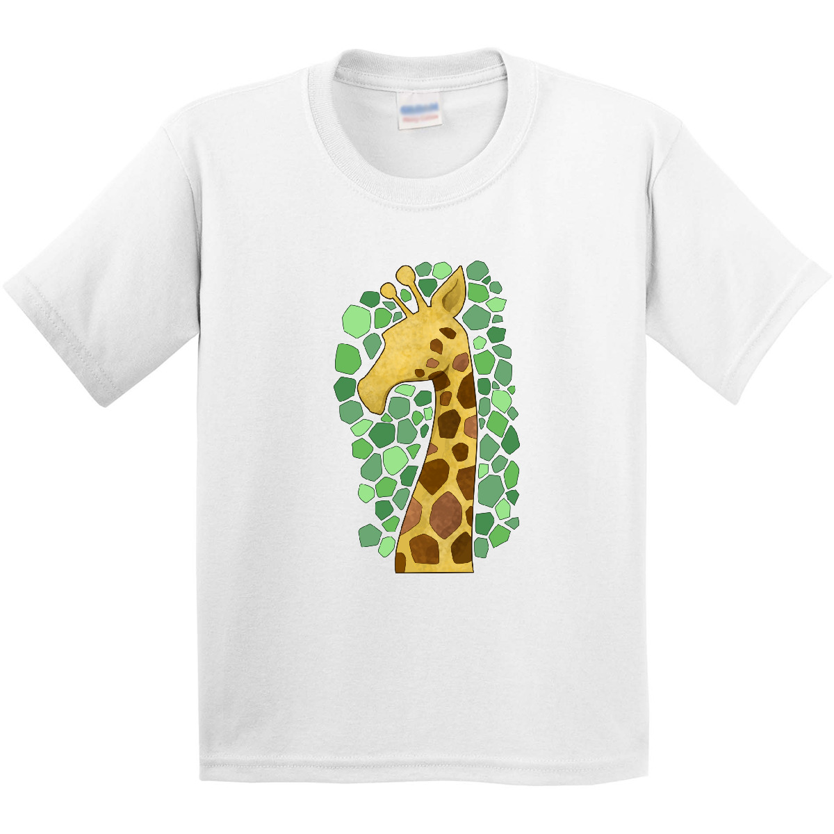 Inktastic Giraffe Silhouette Youth T-Shirt Animals Stylized Spots Shapes Animal - Picture 11 of 11