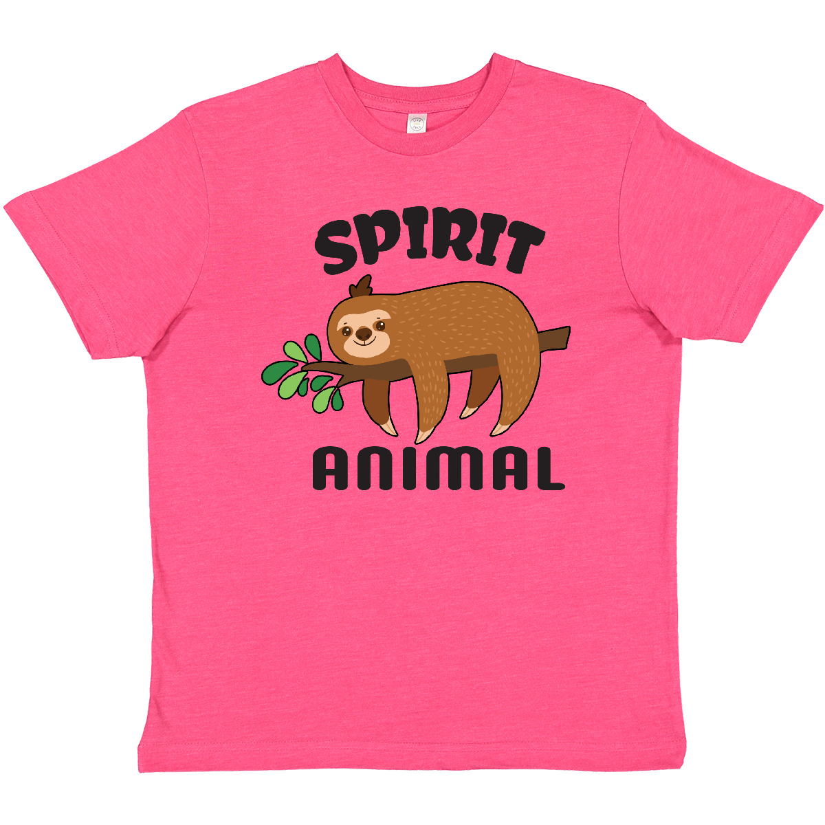 Inktastic My Spirit Animal Is A Sloth With Sloth Illustration Youth T-Shirt Are - Picture 7 of 9
