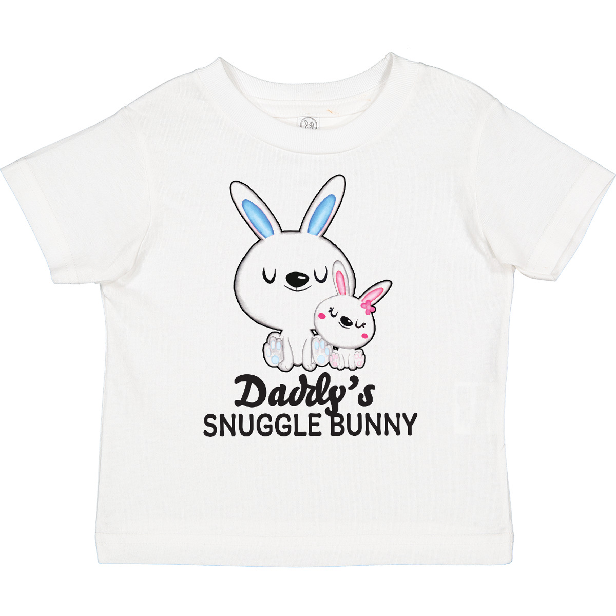 Inktastic Daddys Snuggle Bunny Easter Toddler T-Shirt Kids Daddy With Daughter - Picture 8 of 8