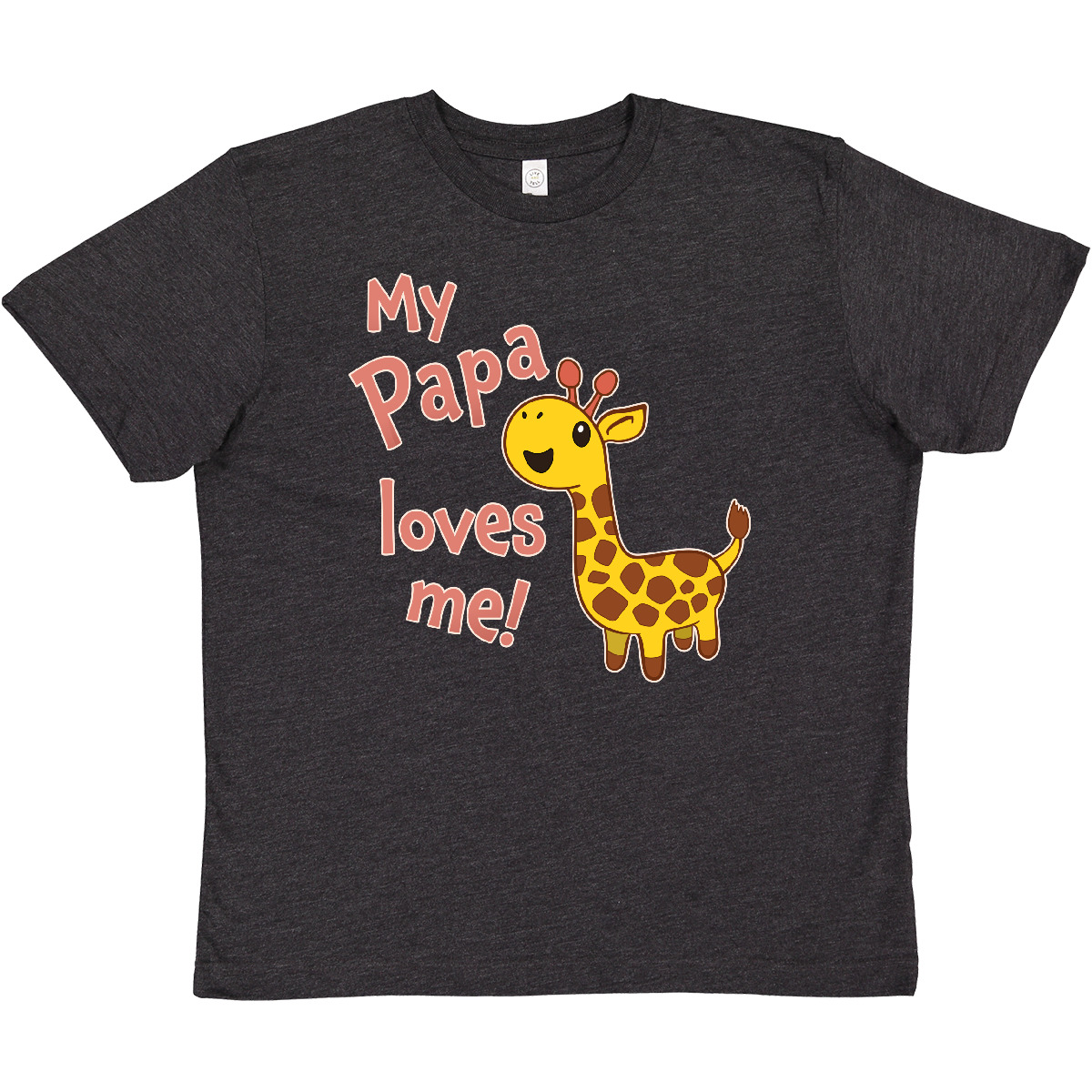 Inktastic My Papa Loves Me - süße Giraffe Jugend T-Shirt Familie Papa Papa Vater - Bild 9 von 11