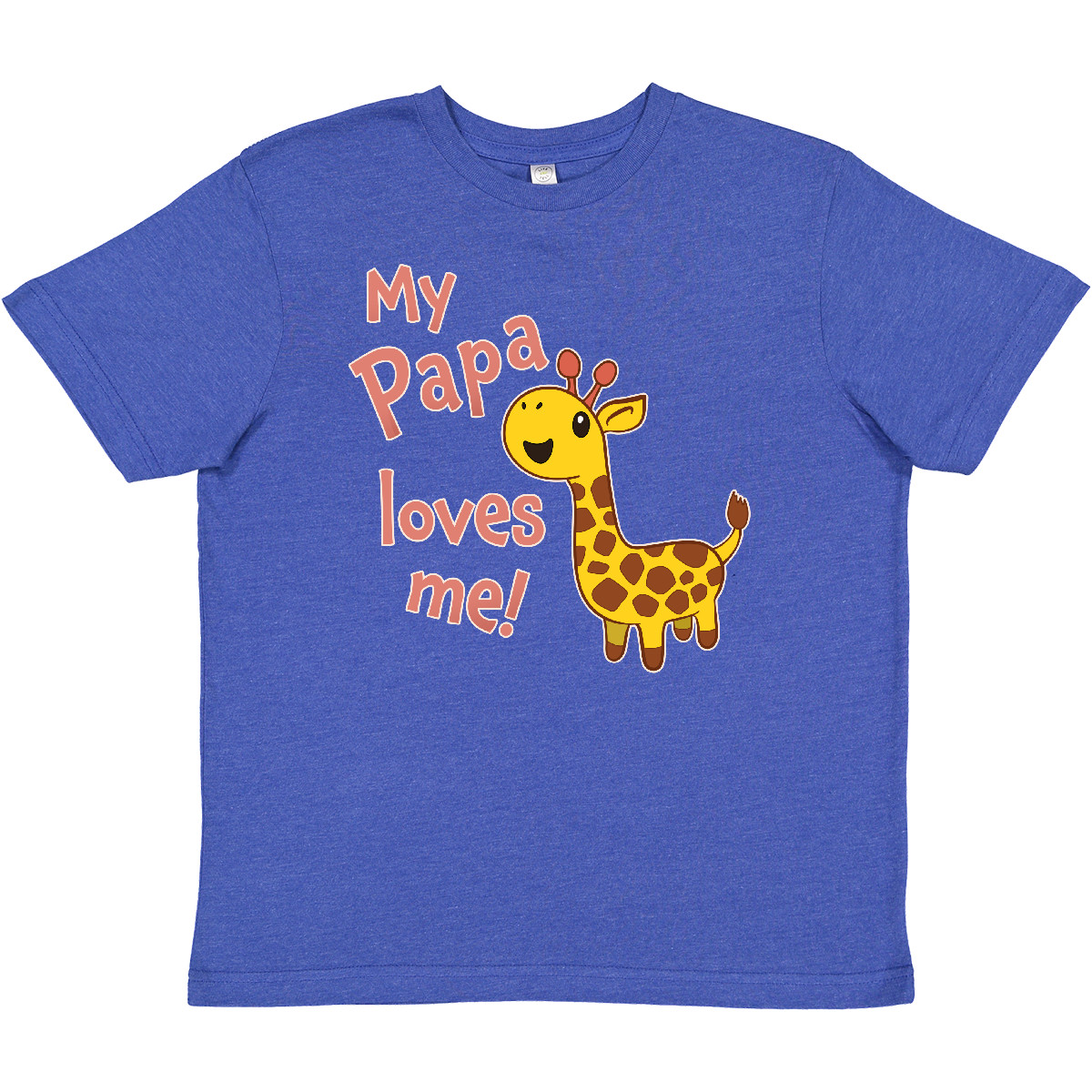 Inktastic My Papa Loves Me - süße Giraffe Jugend T-Shirt Familie Papa Papa Vater - Bild 10 von 11