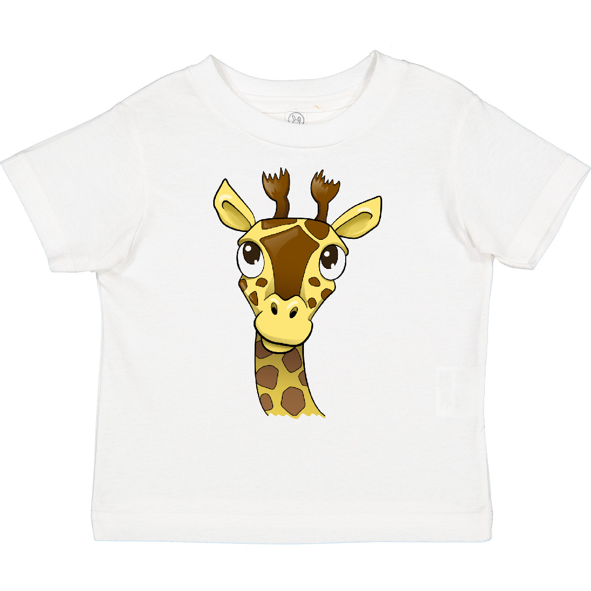 Inktastic Cute Giraffe Toddler T-Shirt Animals Spots Wild April Ears Fun Loves