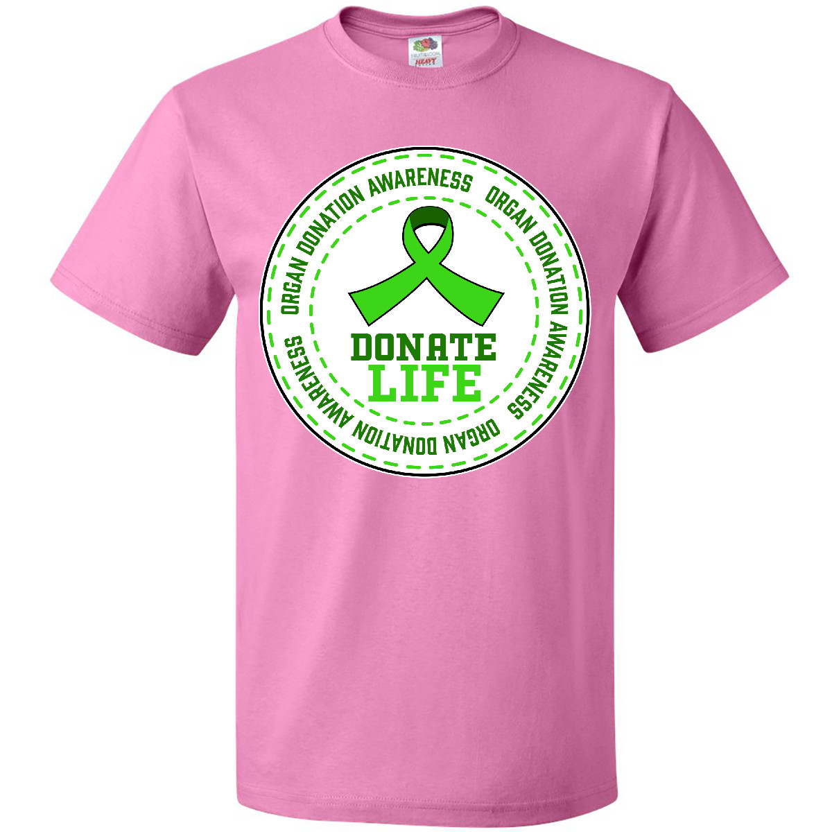 T-Shirt Inktastic Donate Life-Organ Donation Awareness Spender grünes Band Abzeichen - Bild 2 von 14
