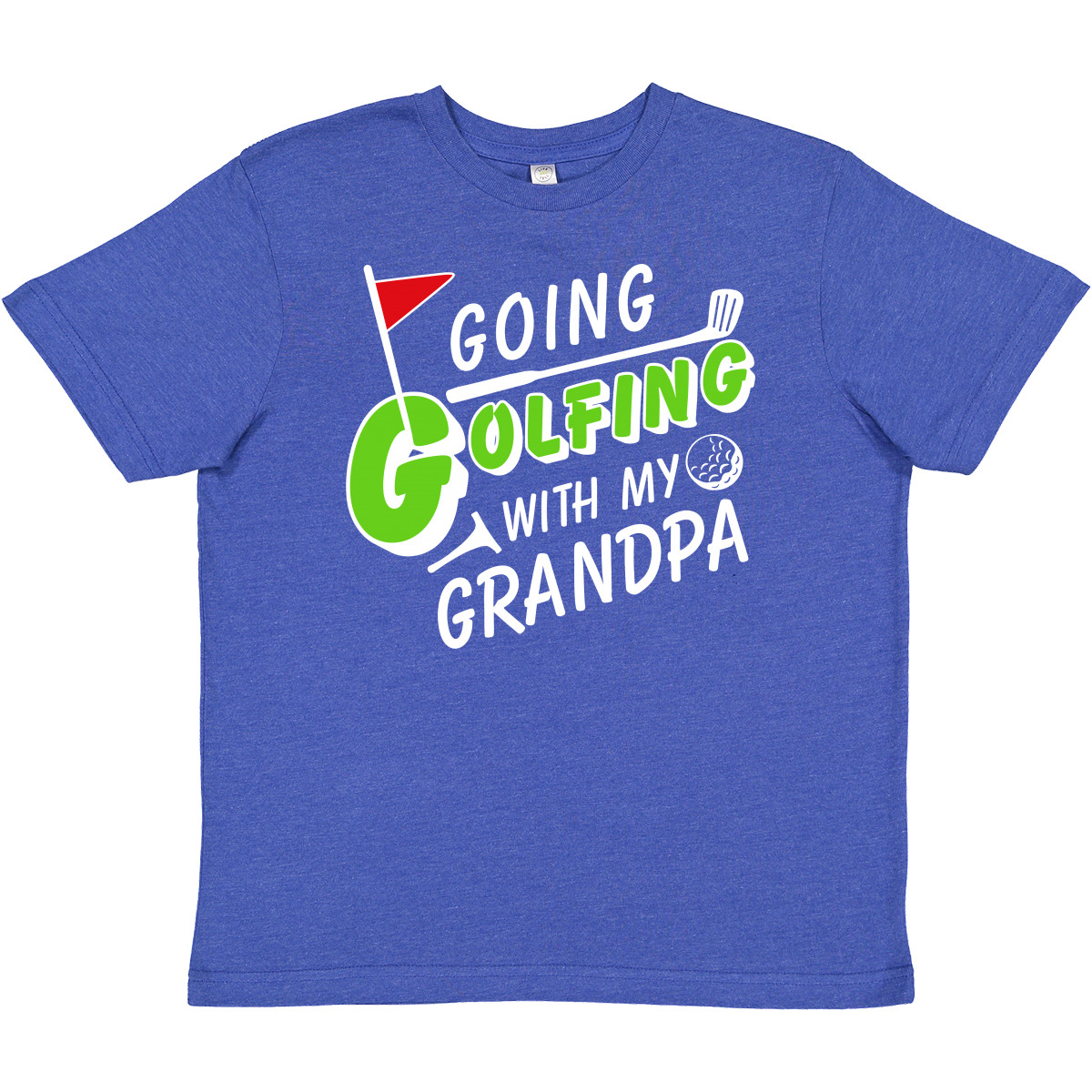 Inktastic Going Golfing With My Grandpa- Kids Golf Youth T-Shirt Sports Kid For - Picture 7 of 7