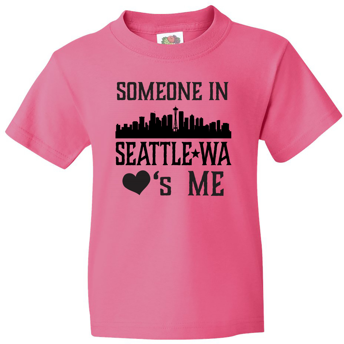 Inktastic Seattle Washington Someone Loves Me Skyline Youth T-Shirt Wa Apparel U - Picture 5 of 9