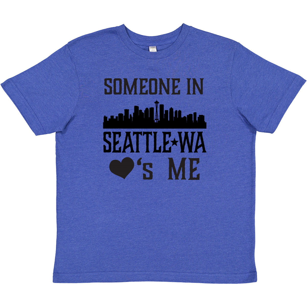 Inktastic Seattle Washington Someone Loves Me Skyline Youth T-Shirt Wa Apparel U - Picture 8 of 9