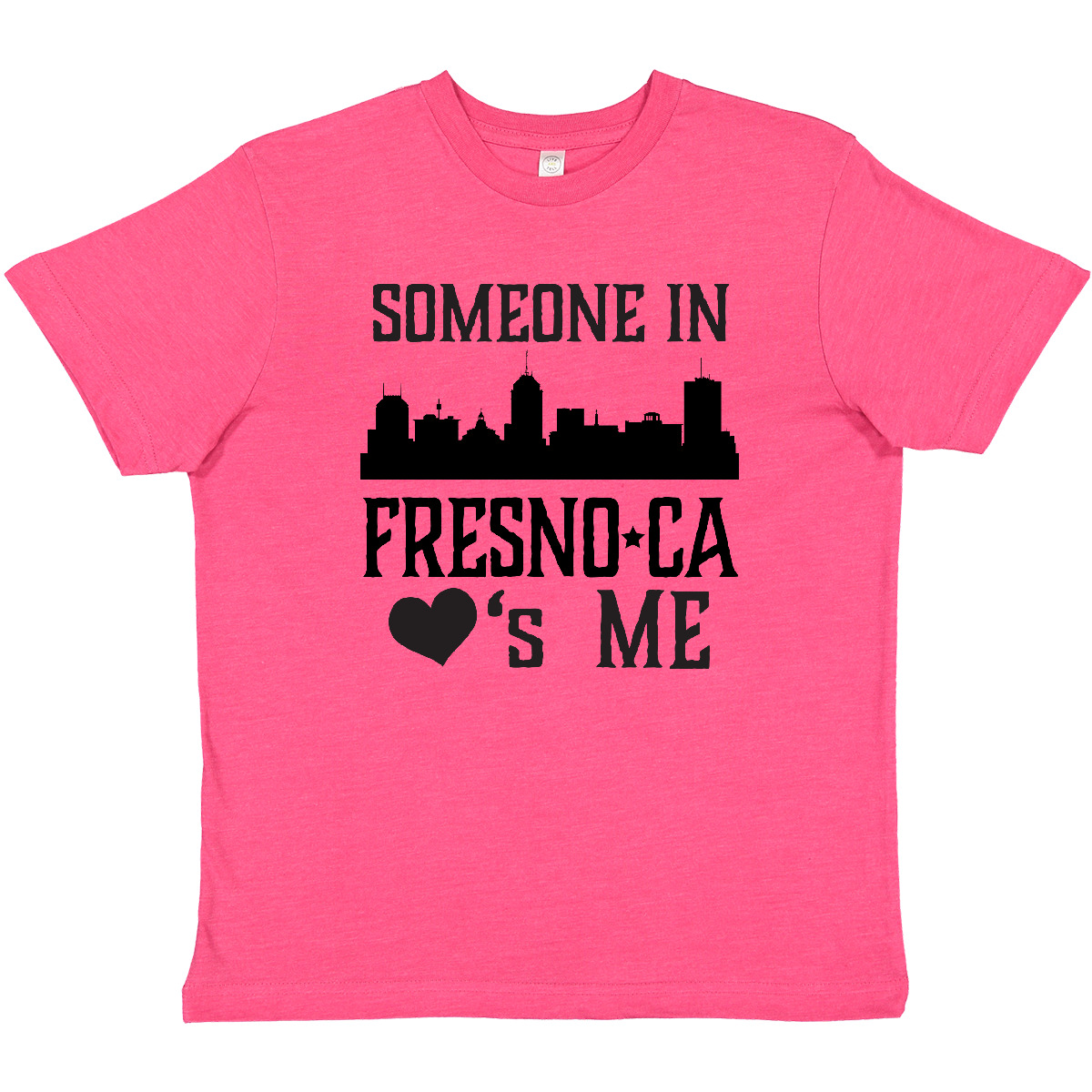 Inktastic Fresno California Someone Loves Me Skyline Youth T-Shirt Ca Clothing - Picture 7 of 9