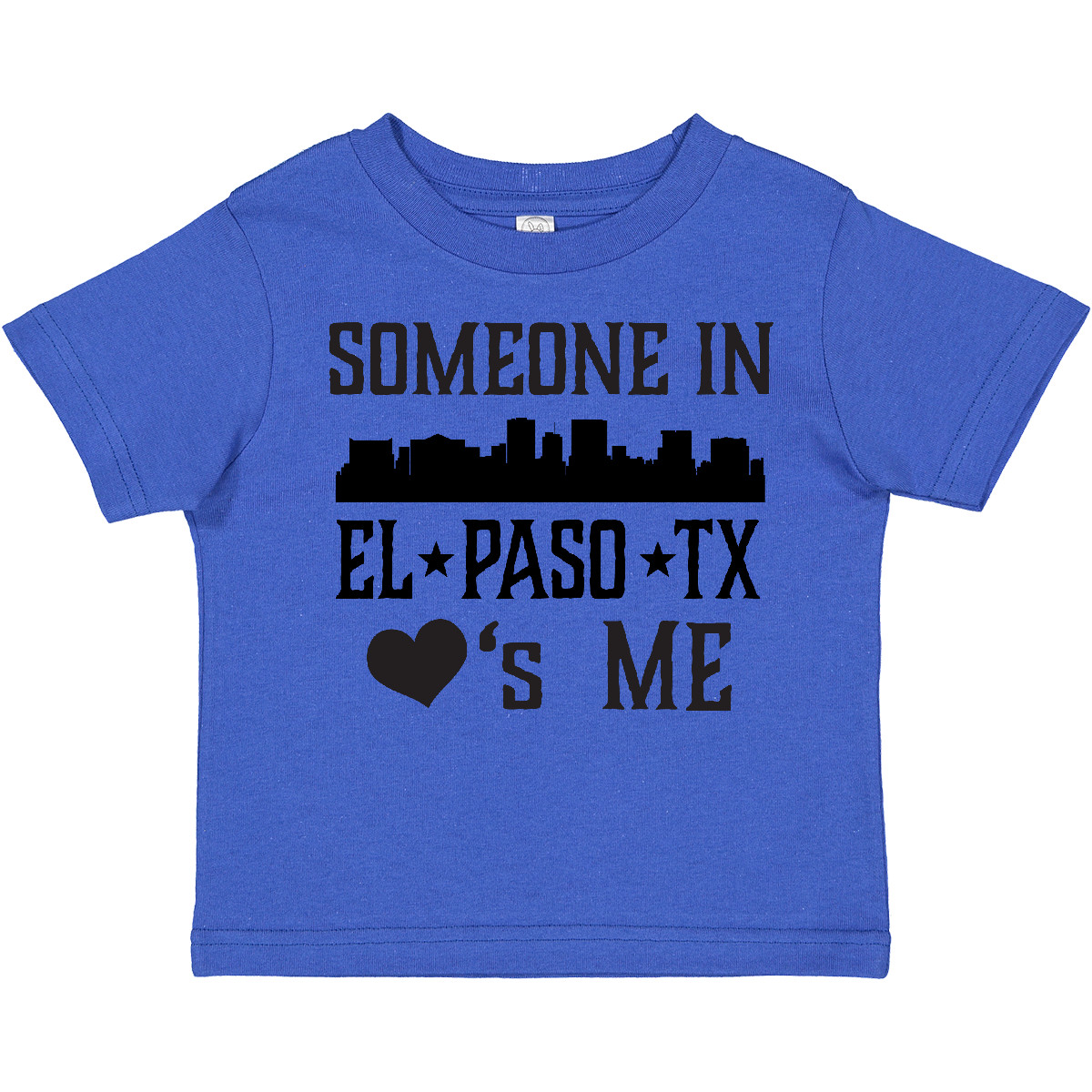 Inktastic El Paso Texas Someone Loves Me Skyline Toddler T-Shirt Tx City Apparel - Picture 7 of 9