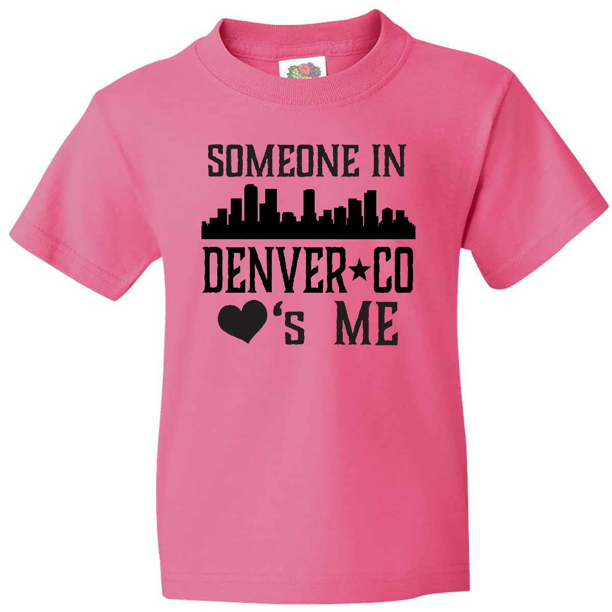 Inktastic Denver Colorado Someone Loves Me Skyline Youth T-Shirt Co Vacation Tee - Picture 4 of 8