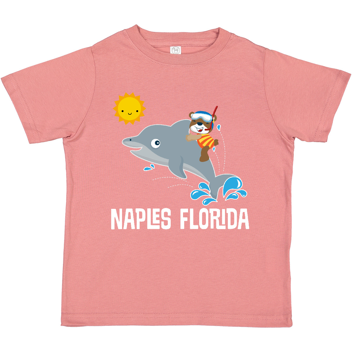 Inktastic Naples Florida Vacation Toddler T-Shirt Trip Summer Snorkeling Apparel - Picture 8 of 10