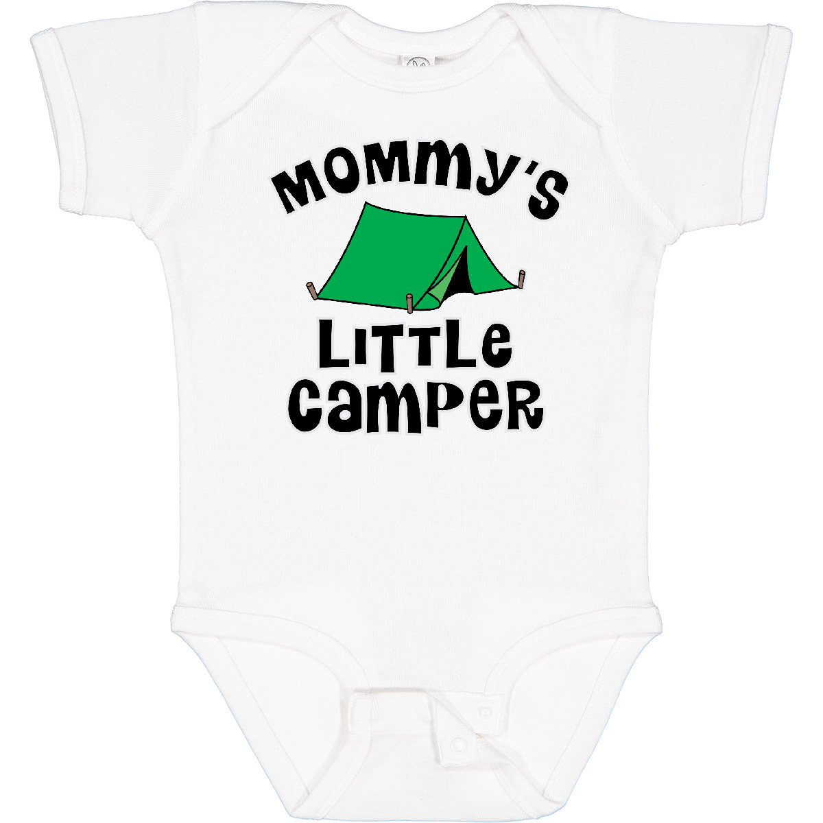 Inktastic Camping Mommy Little Camper Baby Bodysuit Summer Childs Adventure Hws - Picture 8 of 9