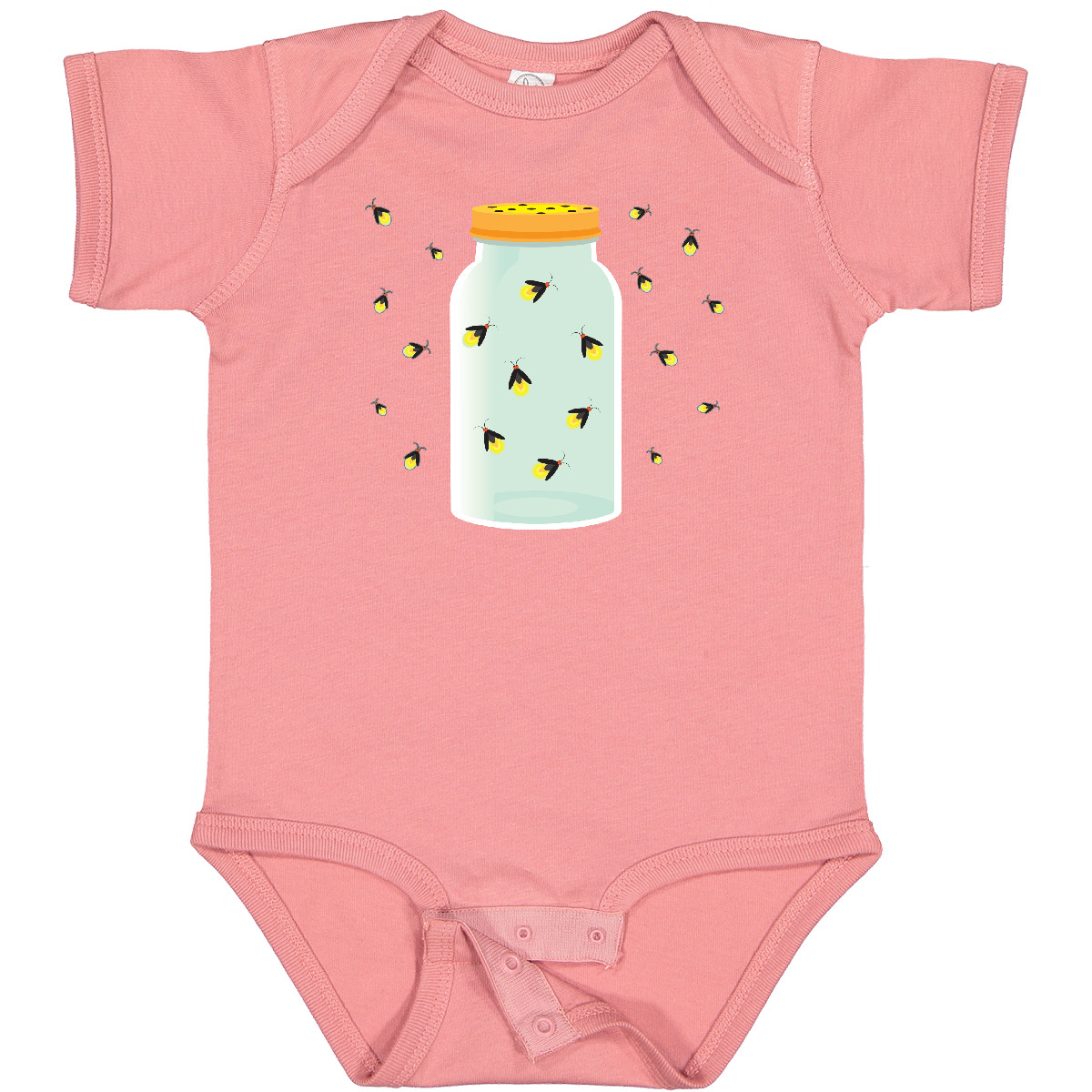 Inktastic Glühwürmchen Sommerurlaub Kleinkind Kriecher Camping Ausflug Outdoor Bug HWS - Bild 7 von 10