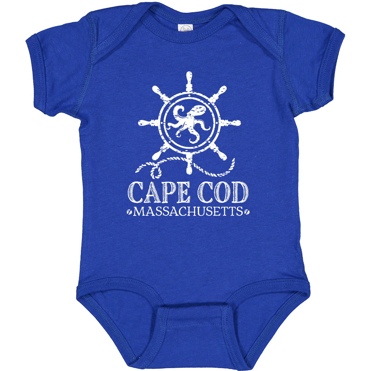Inktastic Cape Cod Massachusetts Nautical Baby Bodysuit Apparel Ocean Trip Hws - Picture 7 of 8