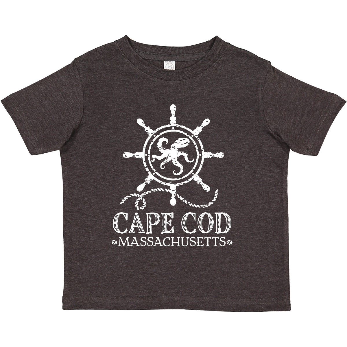 Inktastic Cape Cod Massachusetts Camiseta Náutica Niño Pequeño Ropa Ocean Trip Niño - Imagen 7 de 7