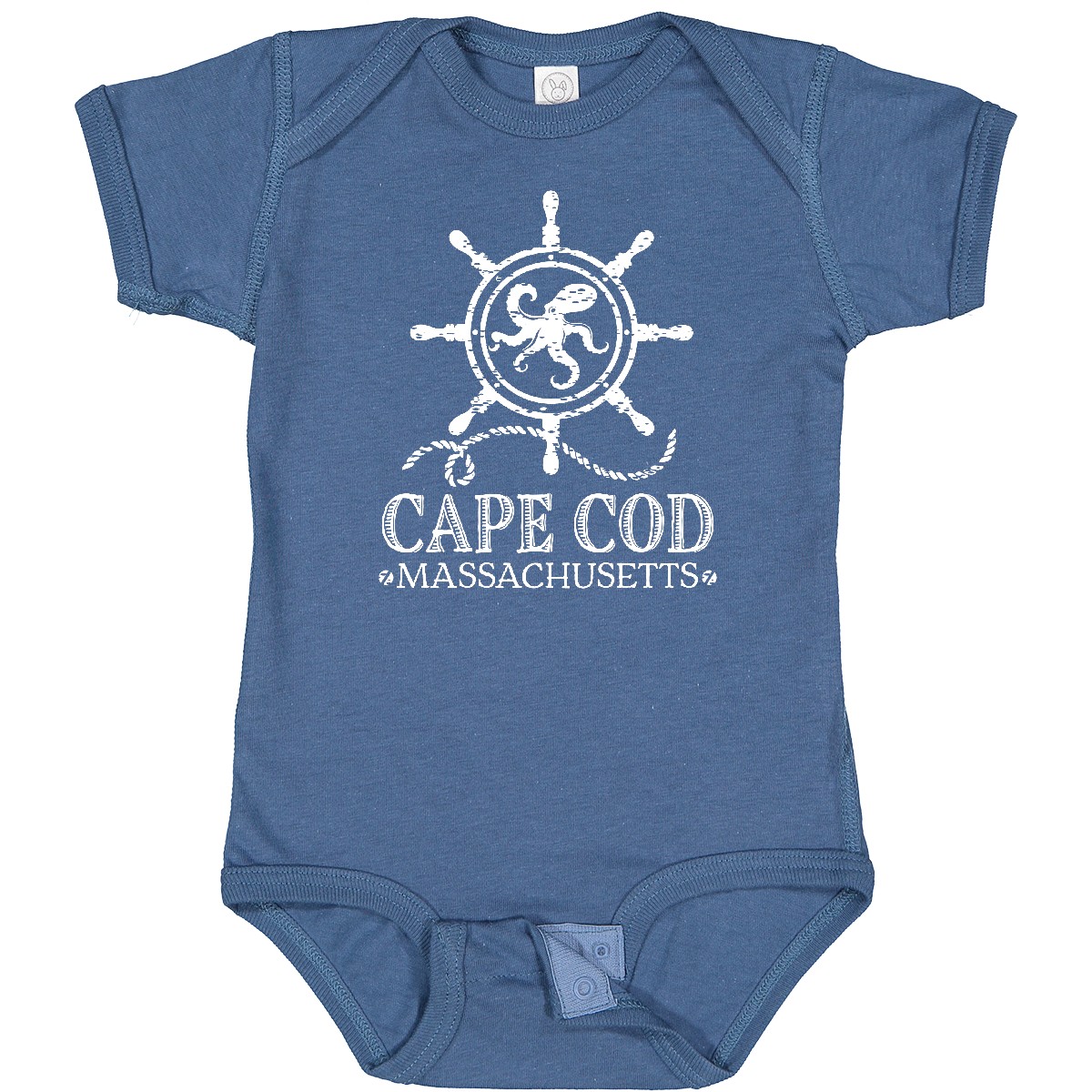 Inktastic Cape Cod Massachusetts Nautical Baby Bodysuit Apparel Ocean Trip Hws - Picture 5 of 8