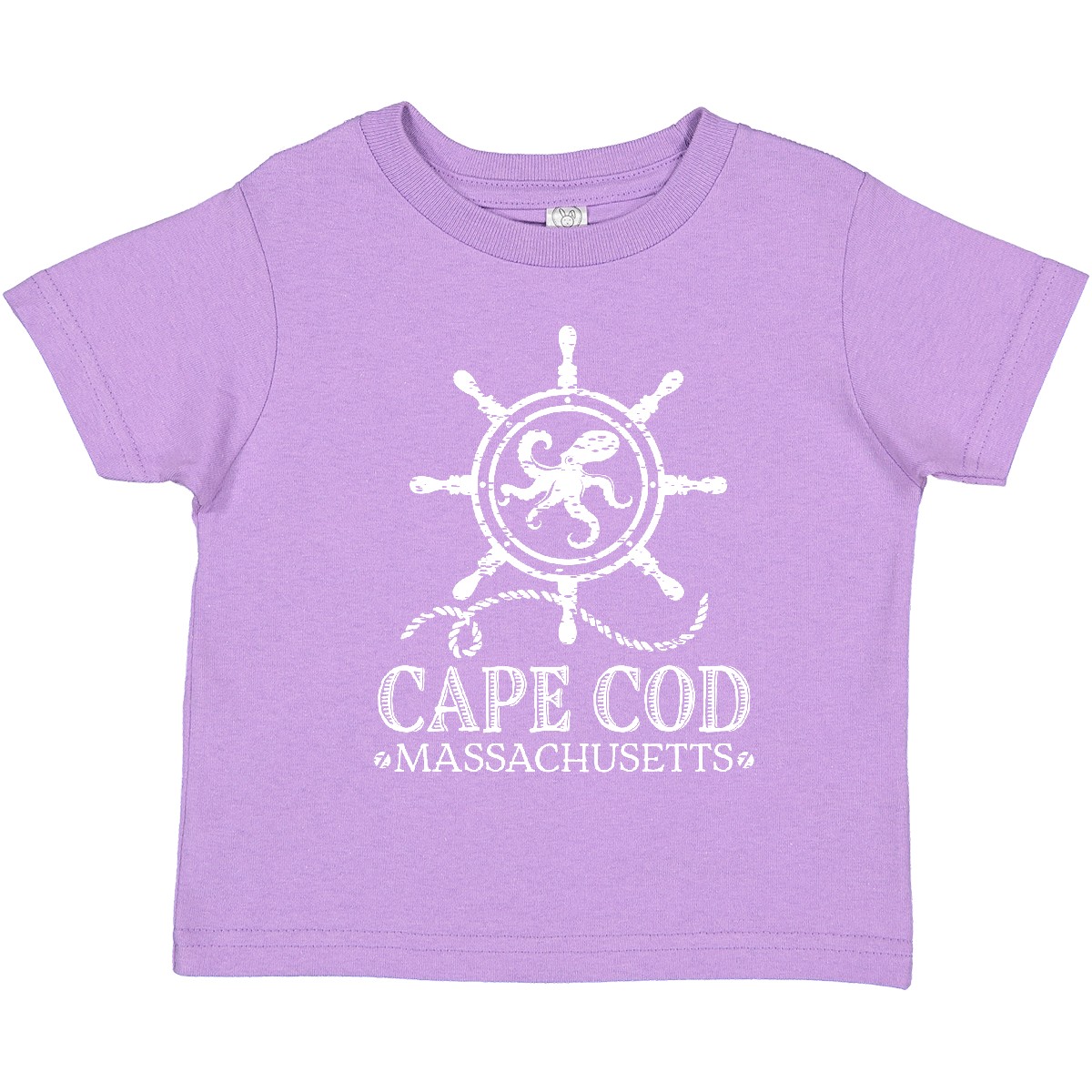 Inktastic Cape Cod Massachusetts Camiseta Náutica Niño Pequeño Ropa Ocean Trip Niño - Imagen 4 de 7