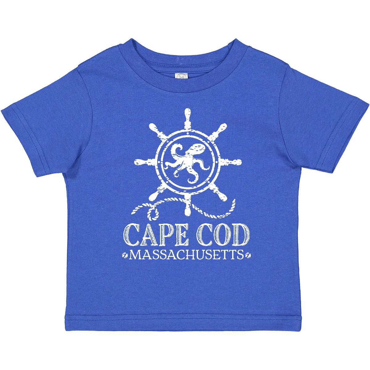 Inktastic Cape Cod Massachusetts Camiseta Náutica Niño Pequeño Ropa Ocean Trip Niño - Imagen 5 de 7