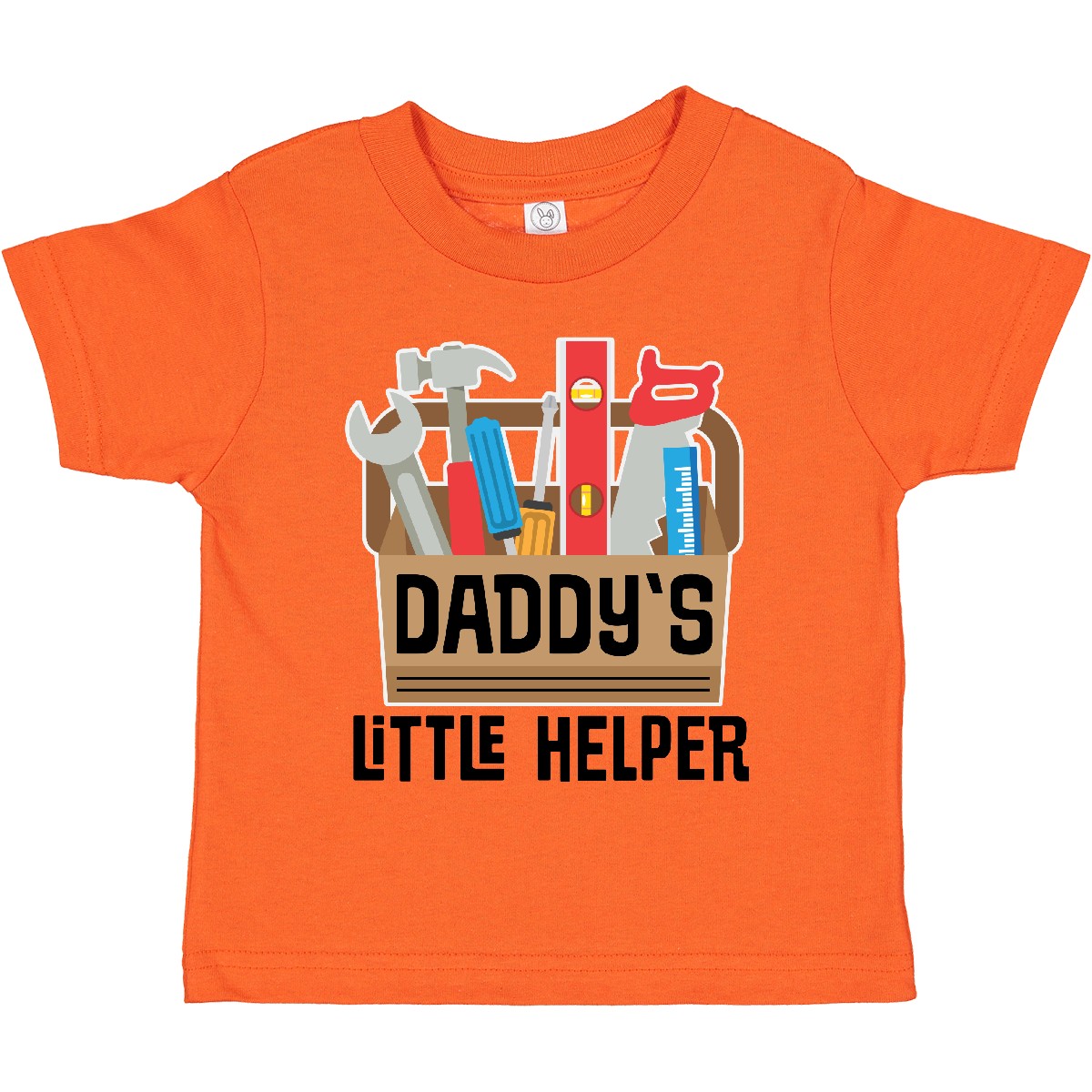 Inktastic Daddys Little Helper Outfit Tool Box Toddler T-Shirt Daddy Boy  Girl