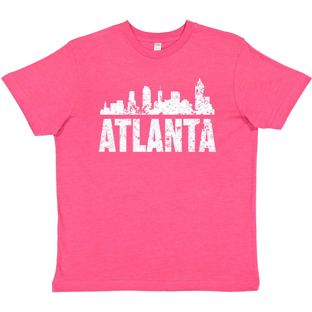 Inktastic Atlanta Skyline Grunge Youth T-Shirt Skylines Silhouette Georgia Born - Picture 10 of 10