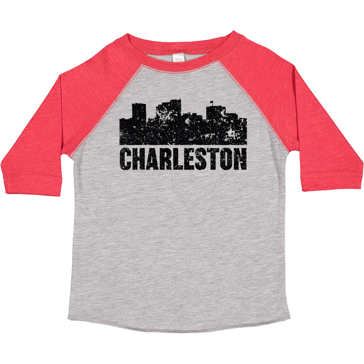 Inktastic Charleston Skyline Grunge Toddler T-Shirt Skylines Charlestone West - Picture 5 of 12