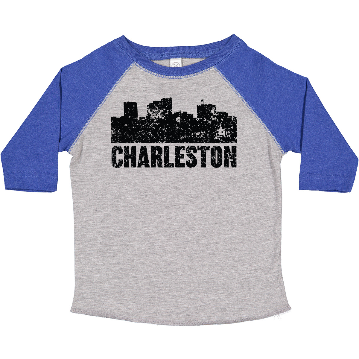 Inktastic Charleston Skyline Grunge Toddler T-Shirt Skylines Charlestone West - Picture 6 of 12