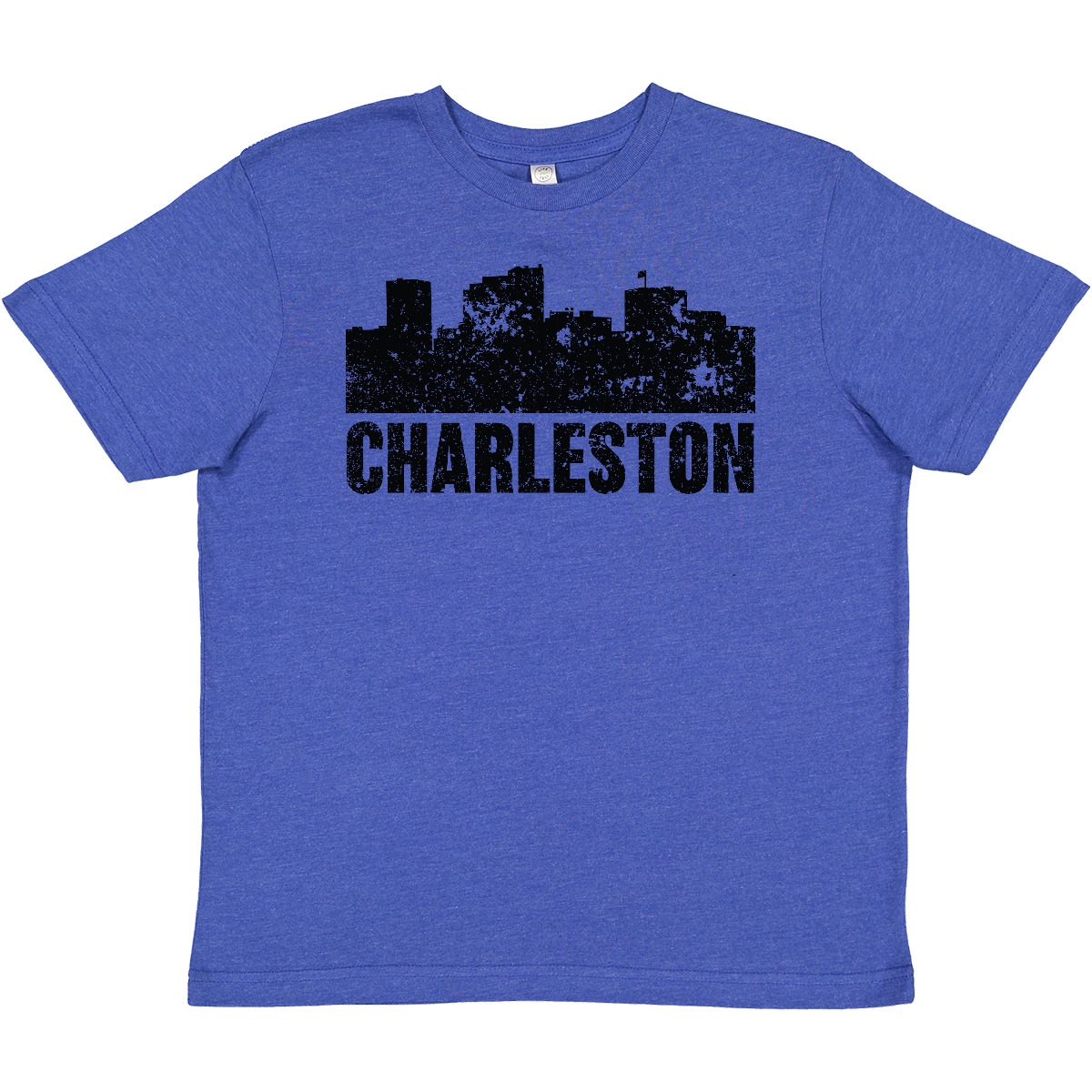 Inktastic Charleston Skyline Grunge Youth T-Shirt Skylines Charlestone West Born - Picture 8 of 9