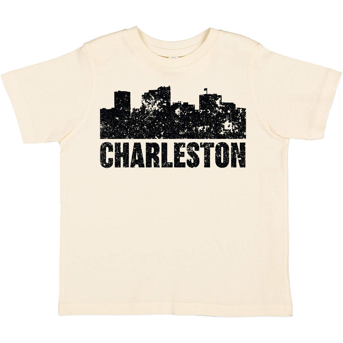 Inktastic Charleston Skyline Grunge Toddler T-Shirt Skylines Charlestone West - Picture 8 of 12