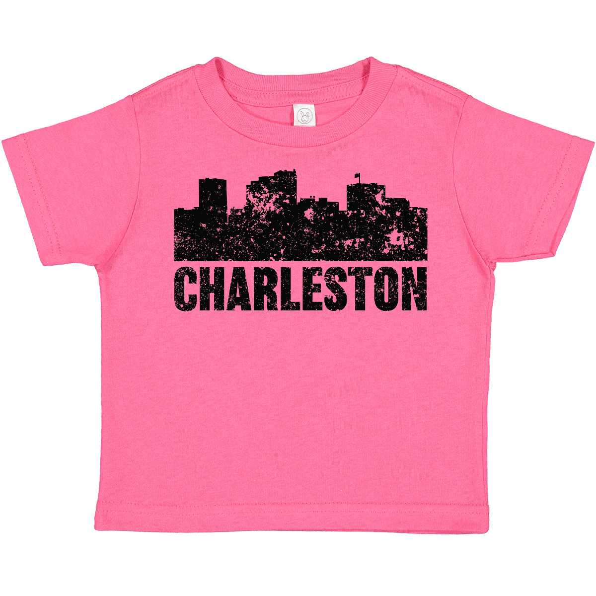 Inktastic Charleston Skyline Grunge Toddler T-Shirt Skylines Charlestone West - Picture 7 of 12