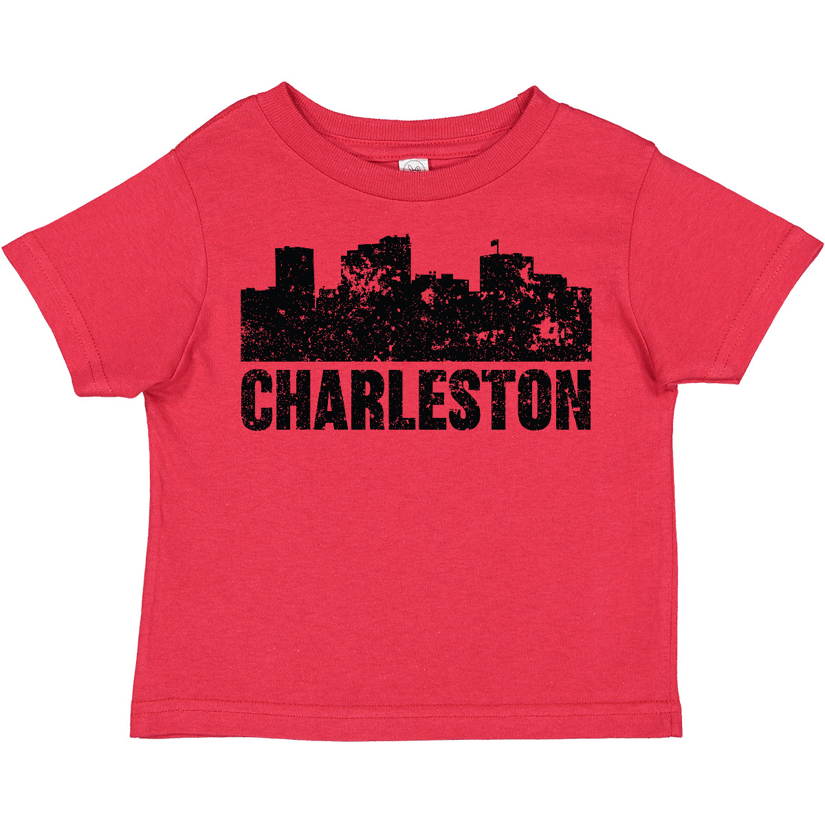 Inktastic Charleston Skyline Grunge Toddler T-Shirt Skylines Charlestone West - Picture 10 of 12