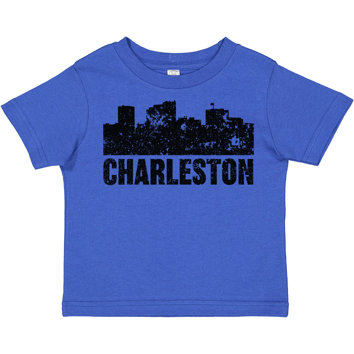 Inktastic Charleston Skyline Grunge Toddler T-Shirt Skylines Charlestone West - Picture 11 of 12