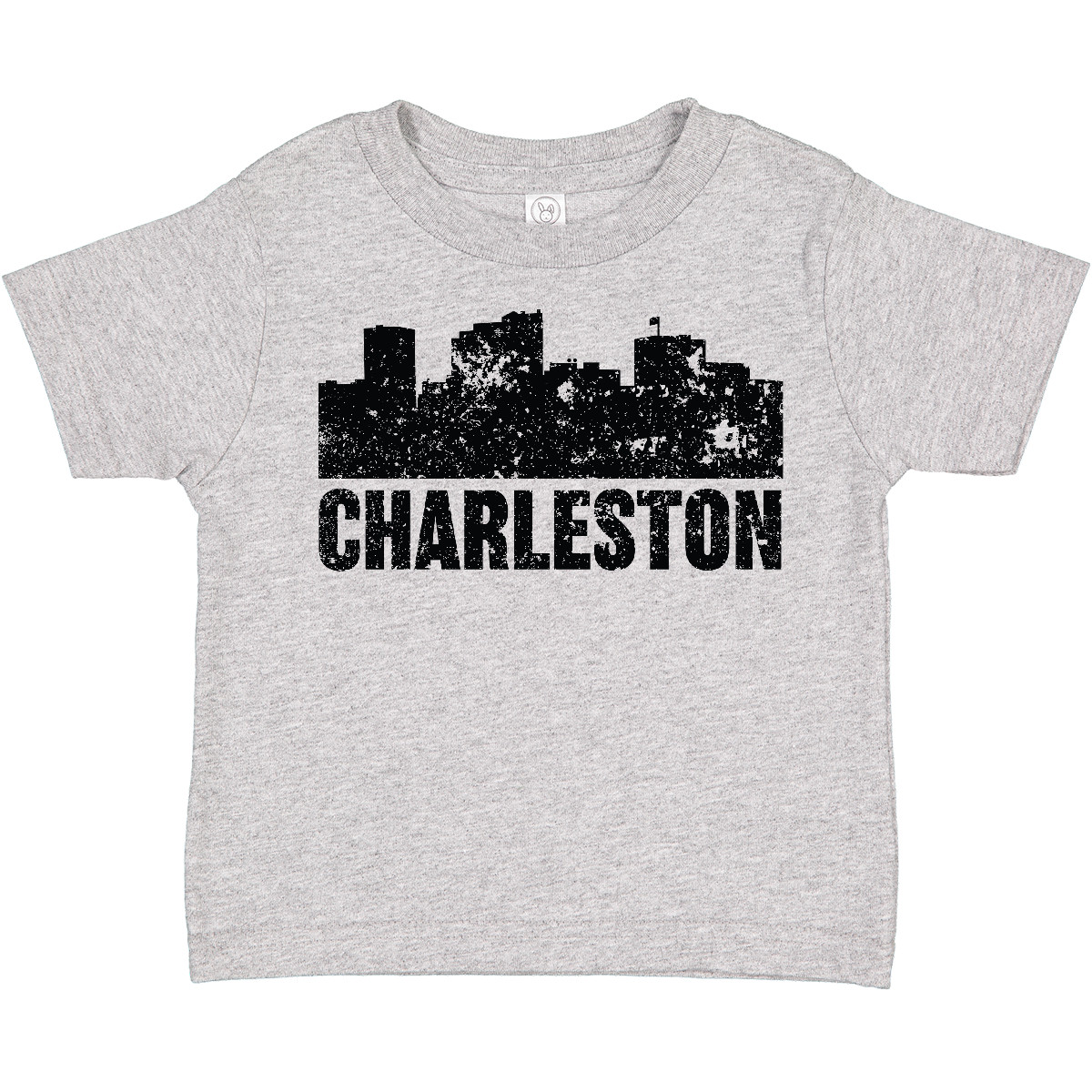 Inktastic Charleston Skyline Grunge Toddler T-Shirt Skylines Charlestone West - Picture 3 of 12