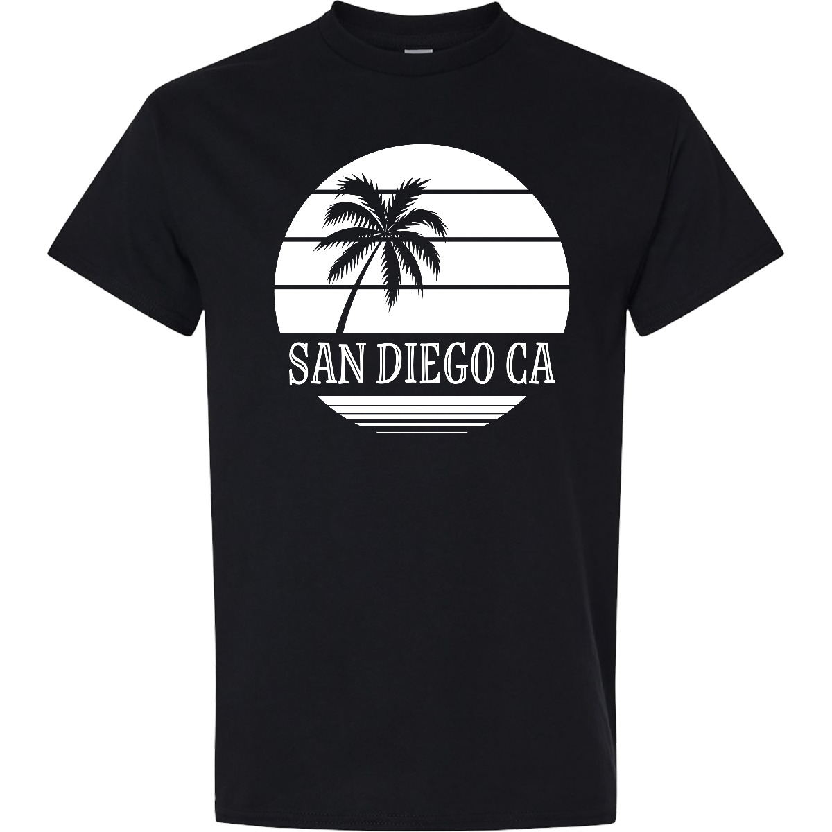 Inktastic San Diego California Beach T-Shirt Ca Cities Trip Travel Summer Mens