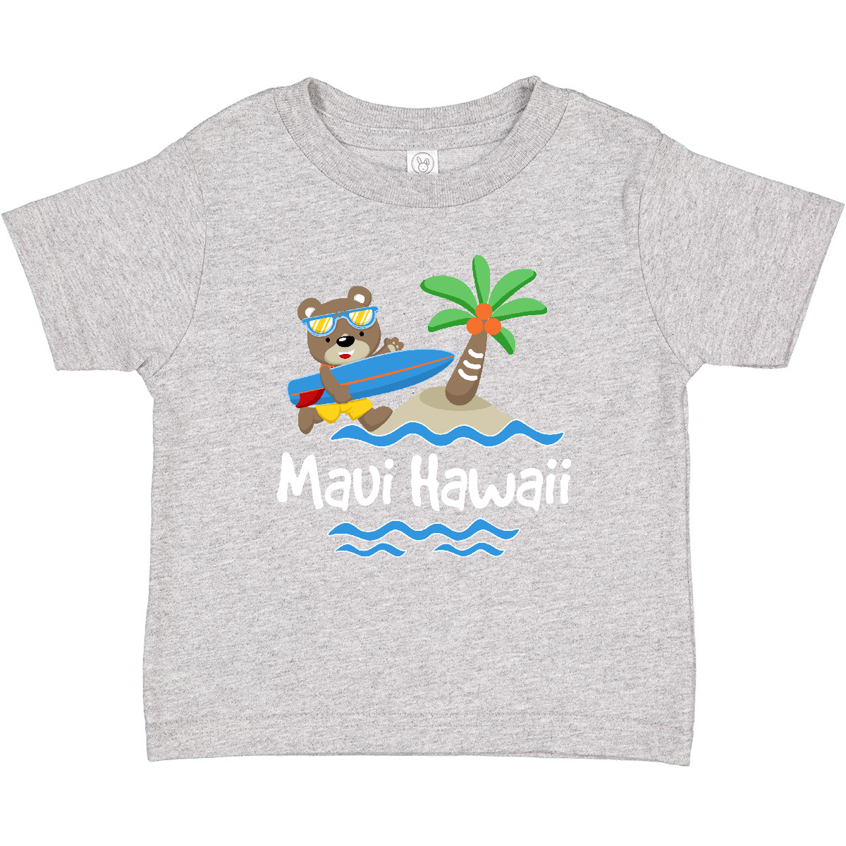 Inktastic Maui Hawaii Cute Vacation Baby T-Shirt Surfing Islands Childs Souvenir - Picture 3 of 9