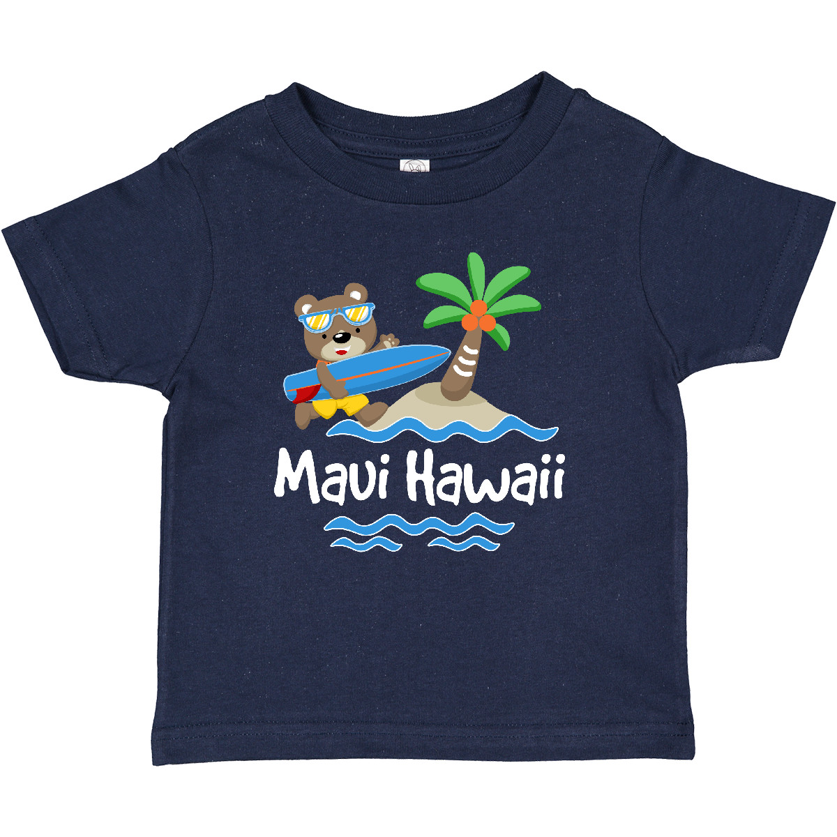 Inktastic Maui Hawaii Cute Vacation Baby T-Shirt Surfing Islands Childs Souvenir - Picture 7 of 9