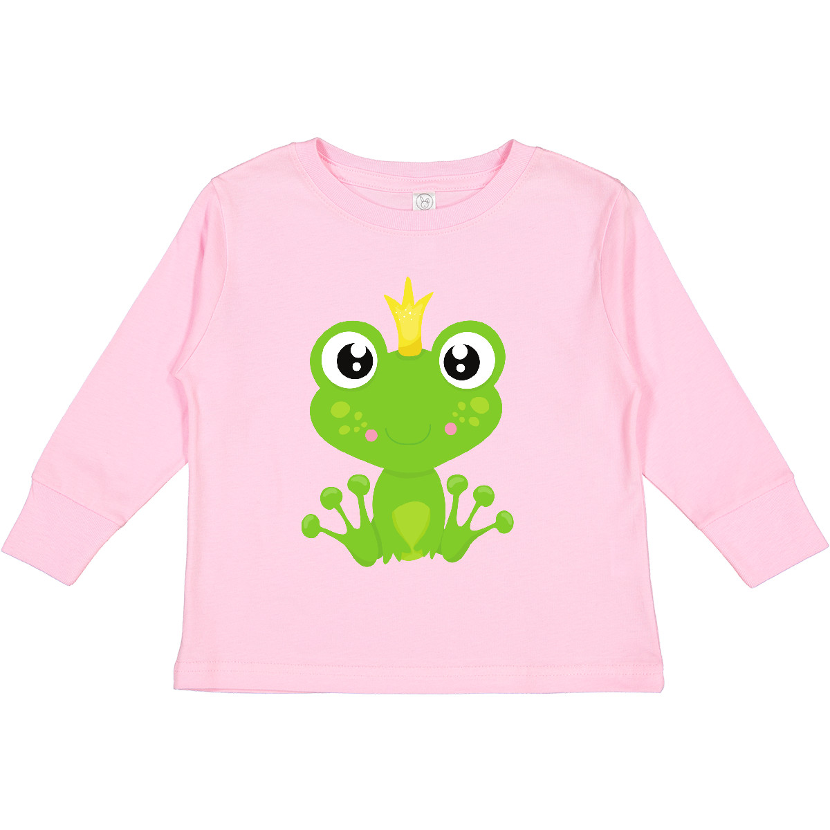 Cute Green Frog Crew Neck T-Shirt