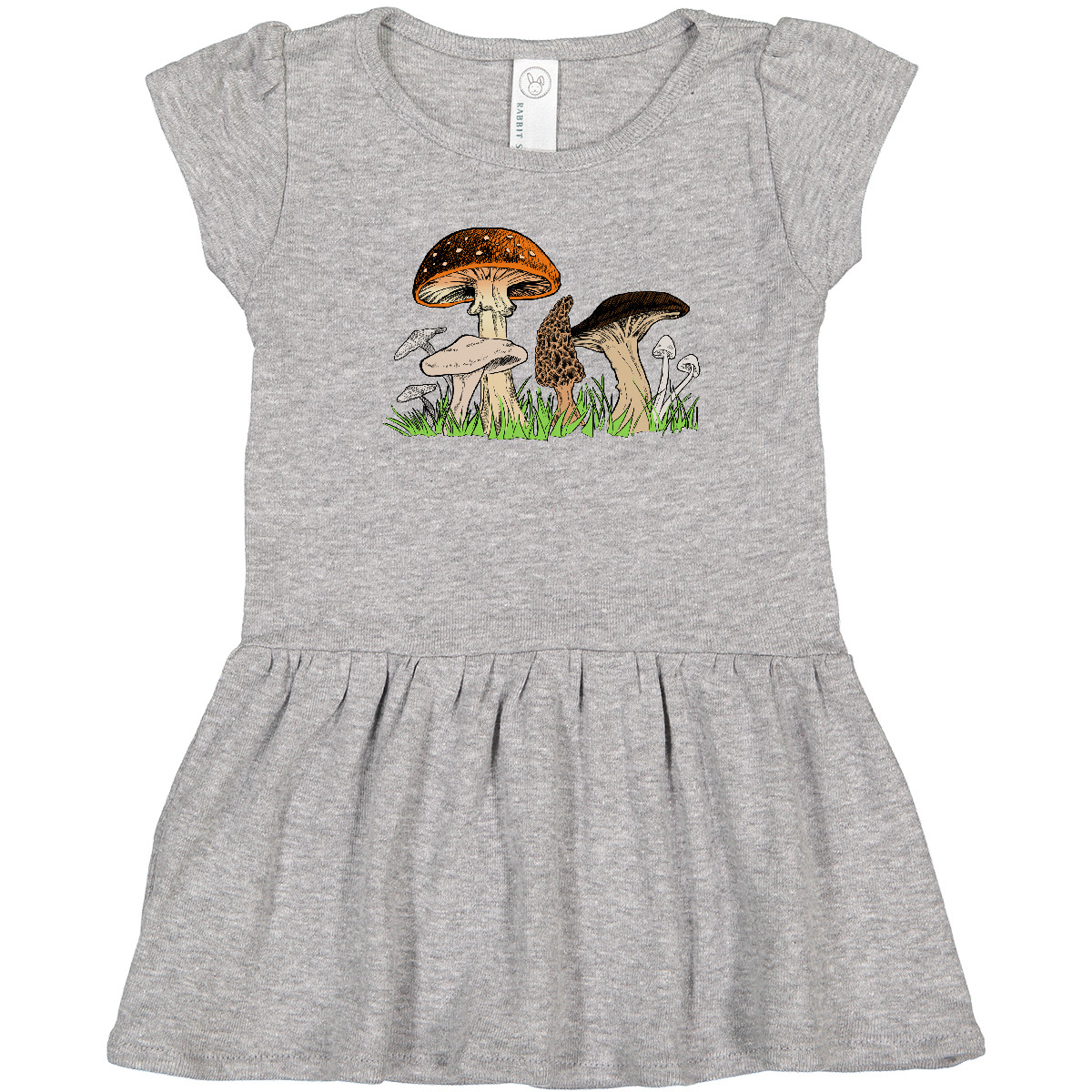 Inktastic Mushroom Hunting For Morel Mushroom Toddler Dress Mushrooms Collecting - Picture 2 of 3