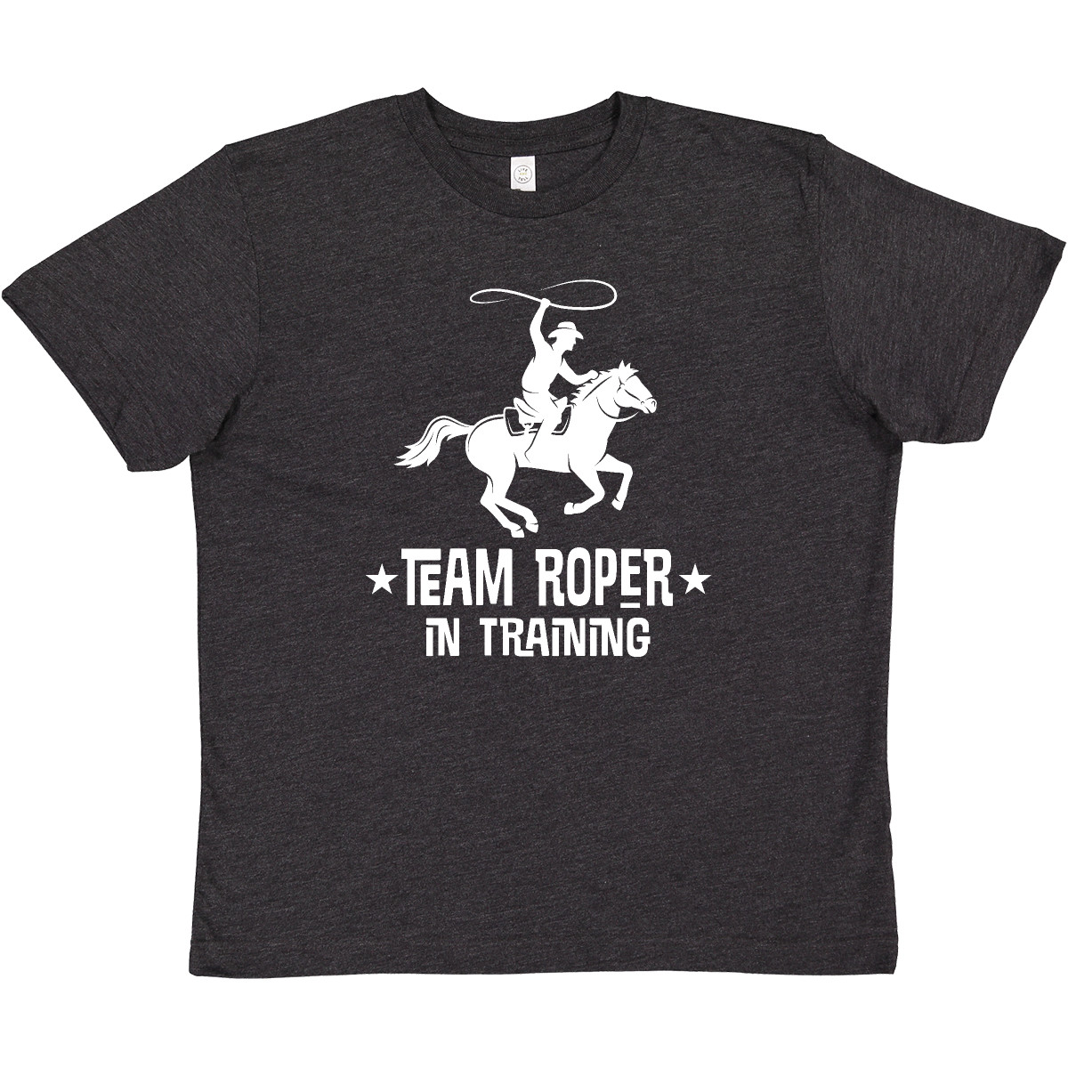 Inktastic Team Roper In Training Cowboy Youth T-Shirt Roping Calf Western Wild - Picture 8 of 8