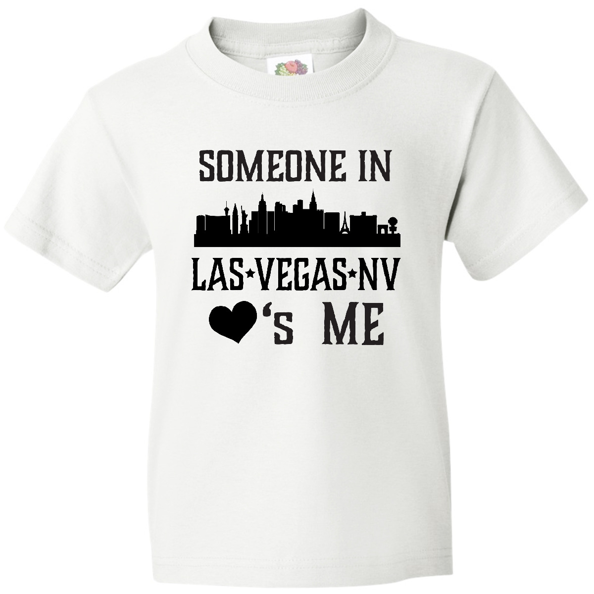 Inktastic Las Vegas Nevada Someone Loves Me Skyline Youth T-Shirt Nv Apparel Tee - Picture 7 of 7