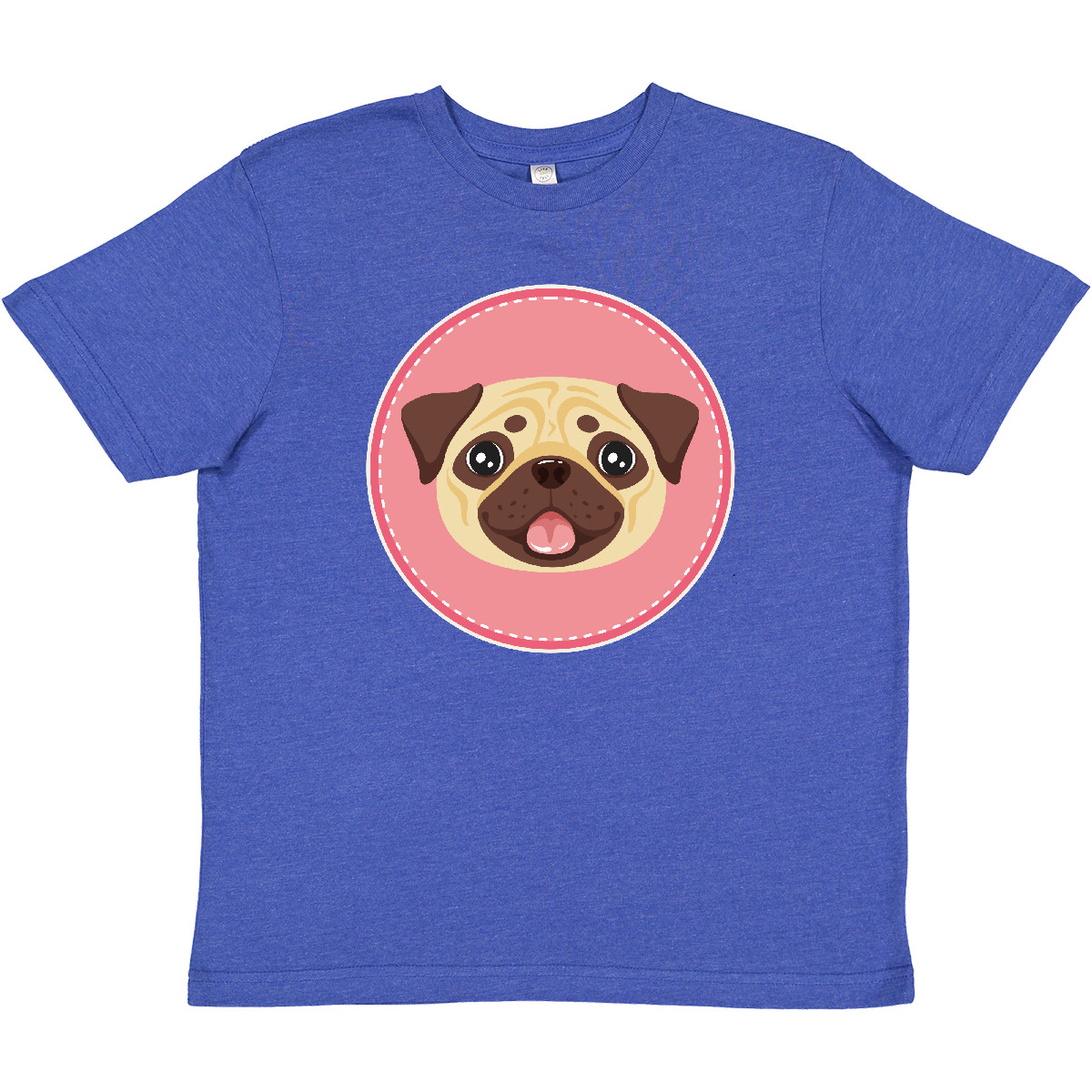 Inktastic Cute Pug Dog Youth T-Shirt Pets Apparel Lover Tee Kids Children Child - Picture 10 of 11