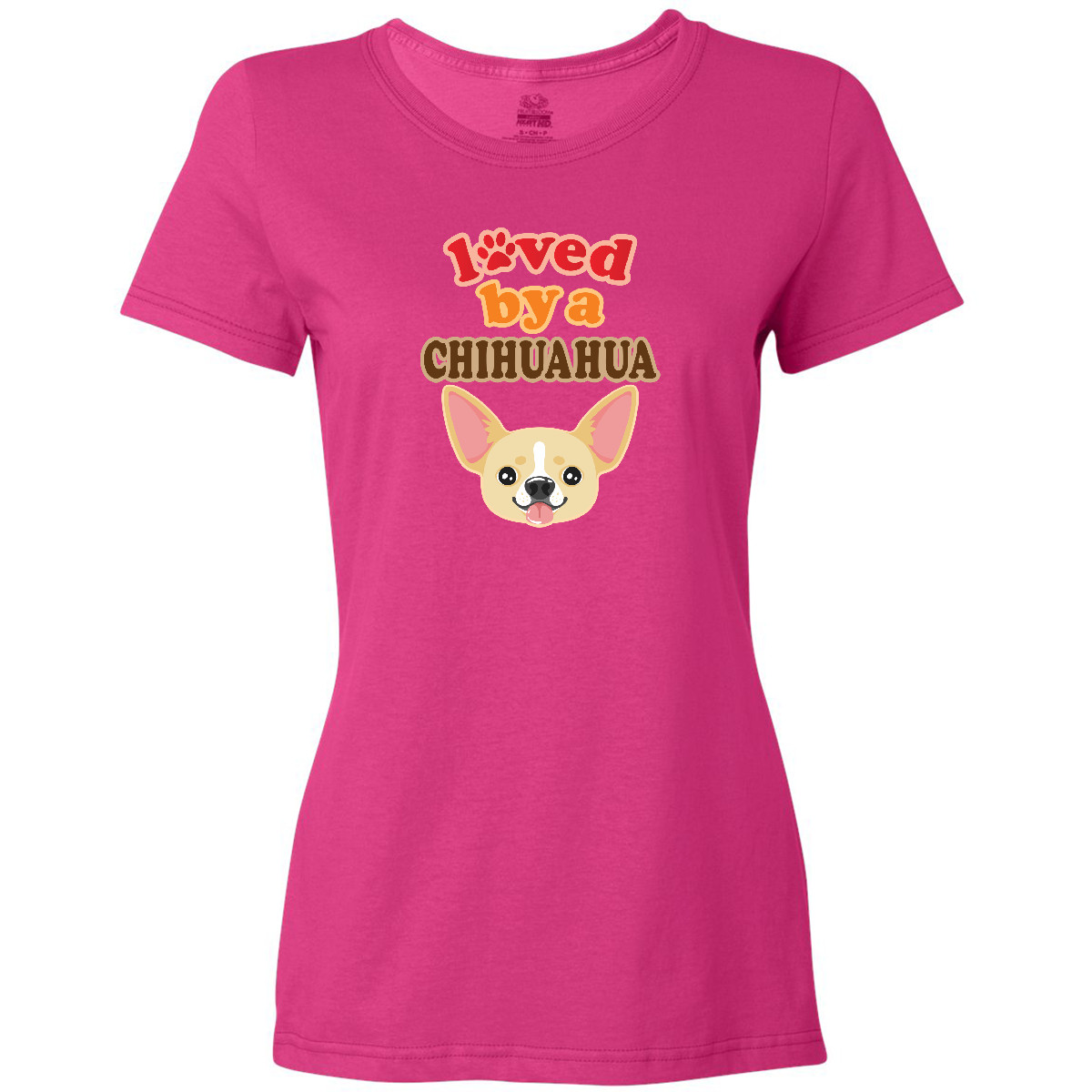 Inktastic Chihuahua Dog Lover Women's T-Shirt Mom Pets Apparel Clothing Tees Hws - Picture 3 of 5