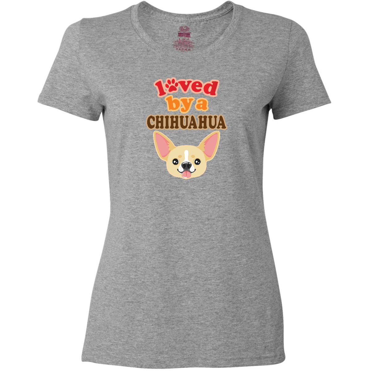 Inktastic Chihuahua Dog Lover Women's T-Shirt Mom Pets Apparel Clothing Tees Hws - Picture 4 of 5