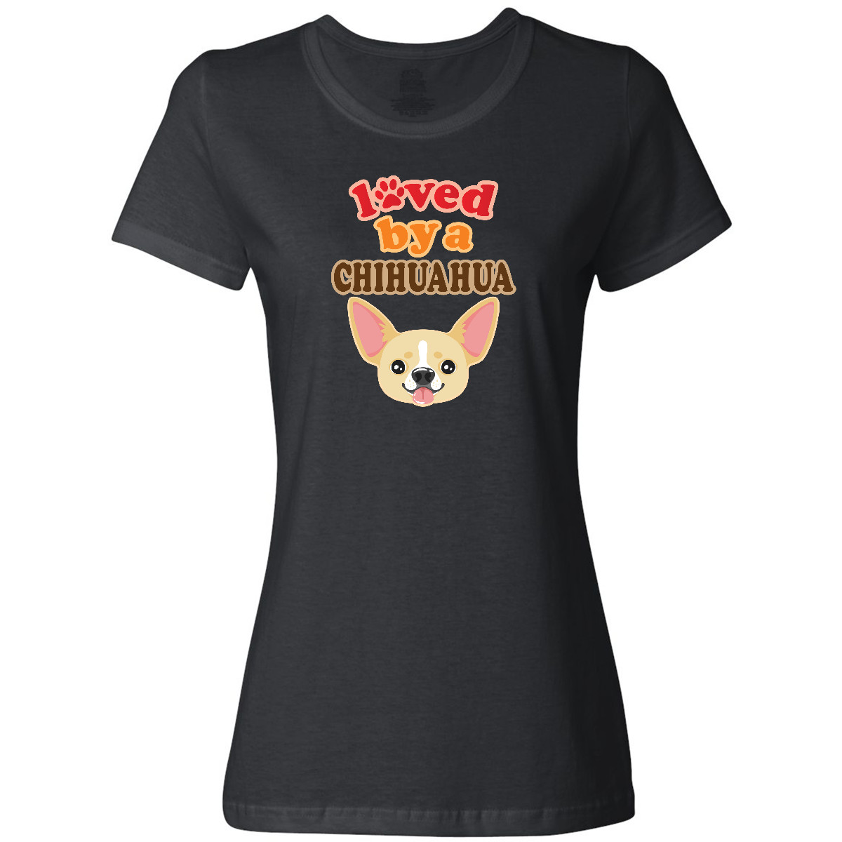 Inktastic Chihuahua Dog Lover Women's T-Shirt Mom Pets Apparel Clothing Tees Hws - Picture 2 of 5