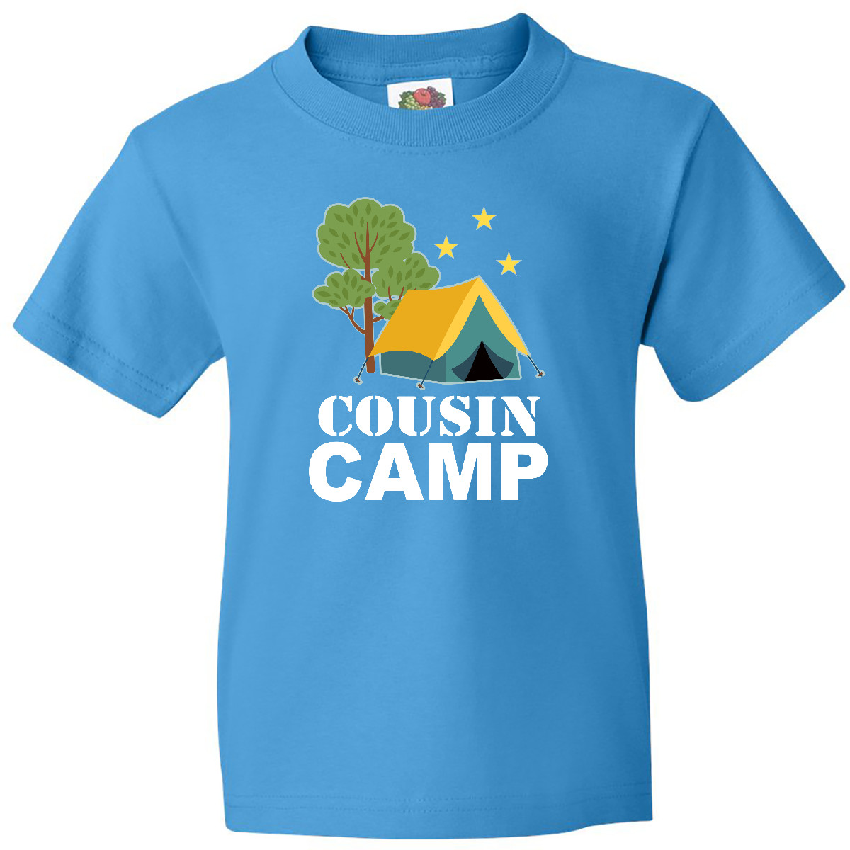 Inktastic Cousin Camp Apparel Camping Youth T-Shirt Grandma Summer Clothing Tee - Picture 8 of 10