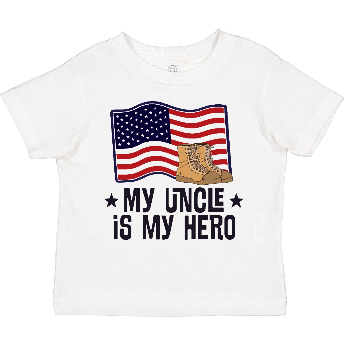 Inktastic My Uncle Is My Hero Military Nephew Toddler T-Shirt Childs Family Red - Picture 7 of 8