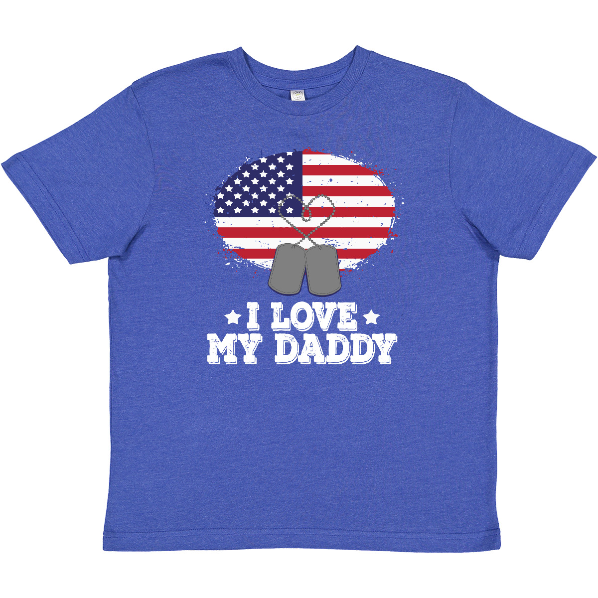 Inktastic I Love My Daddy Military Son Daughter Youth T-Shirt Dad Soldier Childs - Picture 9 of 9