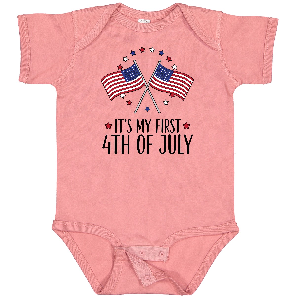 Inktastic My 1st 4th Of July Parade Baby Bodysuit Patriotic America American Hws - Picture 7 of 13