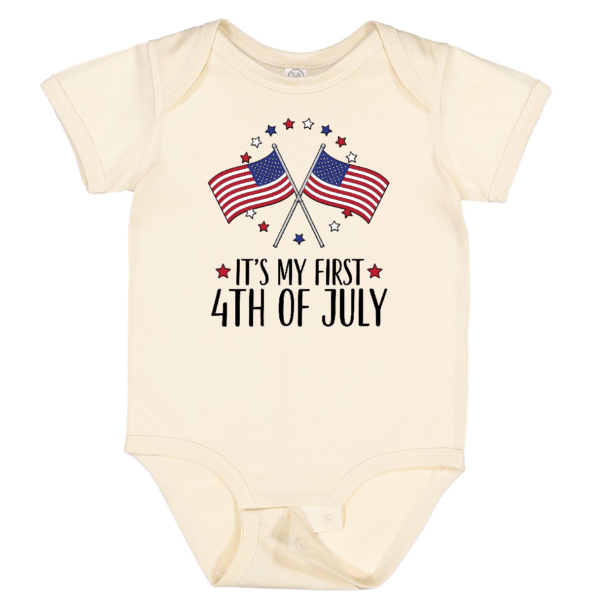 Inktastic My 1st 4th Of July Parade Baby Bodysuit Patriotic America American Hws - Picture 8 of 13
