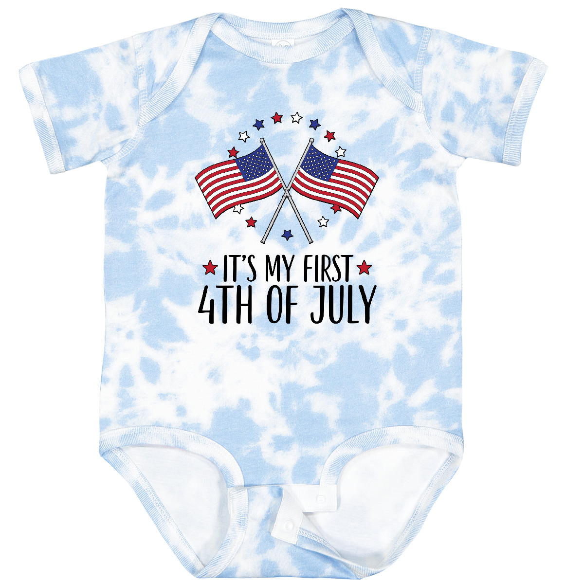 Inktastic My 1st 4th Of July Parade Baby Bodysuit Patriotic America American Hws - Picture 11 of 13